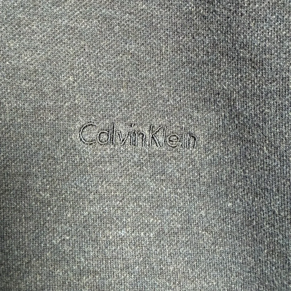 4/$25 Calvin Klein 1/4 Zip Mock Turtleneck  Pullover Sweater Size Medium Navy